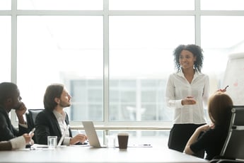 People in a conference room