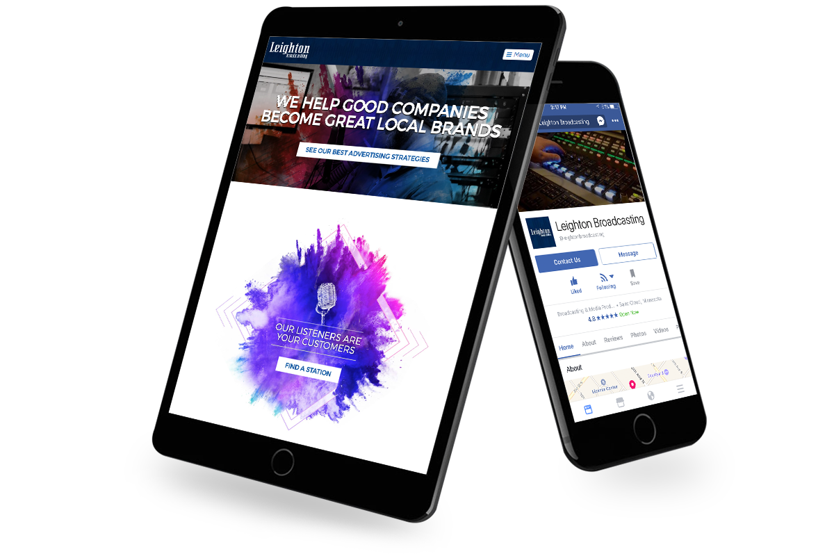 Good Companies to Local Brand Ebook and social ads mockups on ipad and mobile Good Companies to Local Brand Ebook and social ads mockups on ipad and mobile